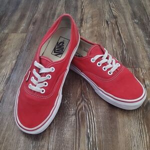 Vans Women's Authentic Red Canvas